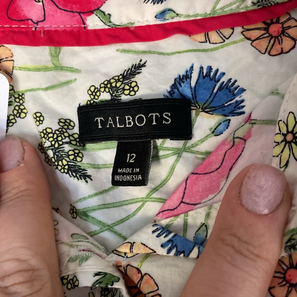 Talbots button up - Picture 2 of 2
